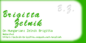 brigitta zelnik business card